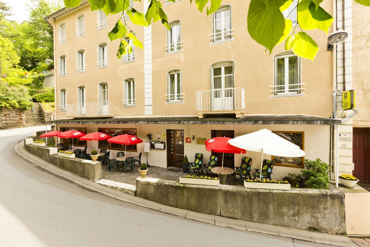 Logis Hotel De La Paix Saint-Nectaire Exterior foto