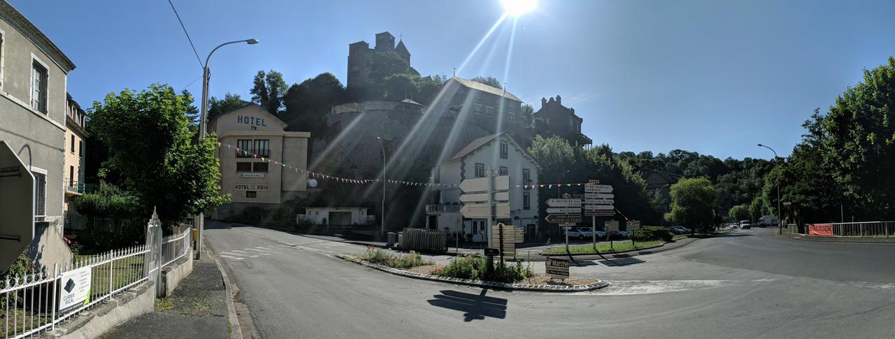 Logis Hotel De La Paix Saint-Nectaire Exterior foto